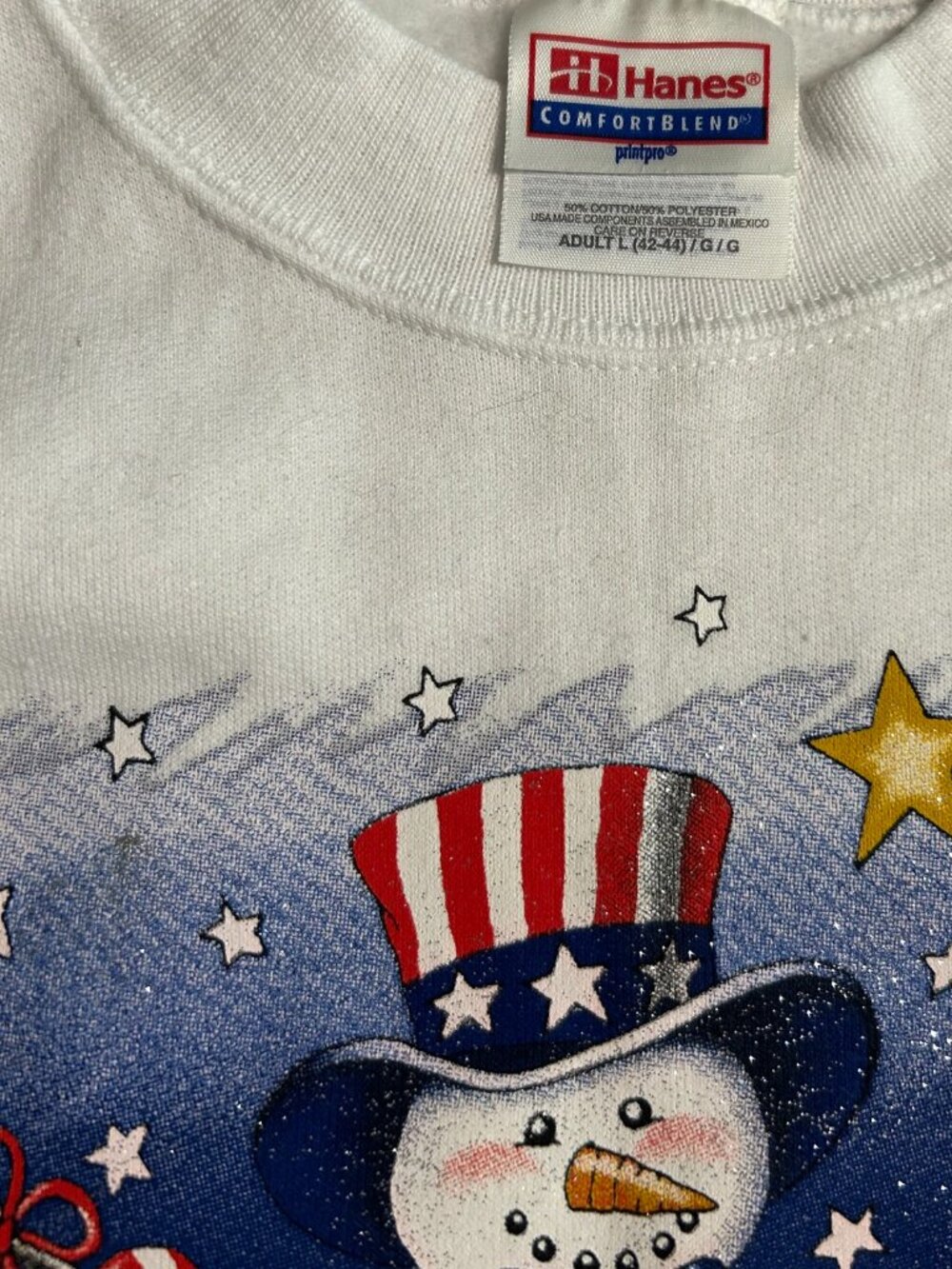 Patriotic sweat shirt - Picture 4 of 4